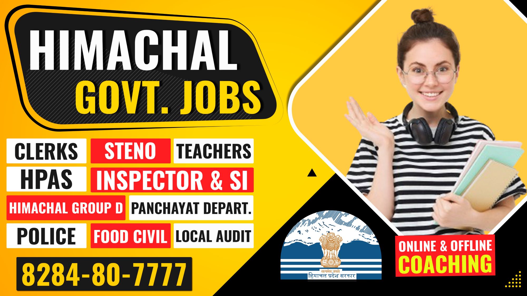 Himachal govt jobs coaching in Chandigarh