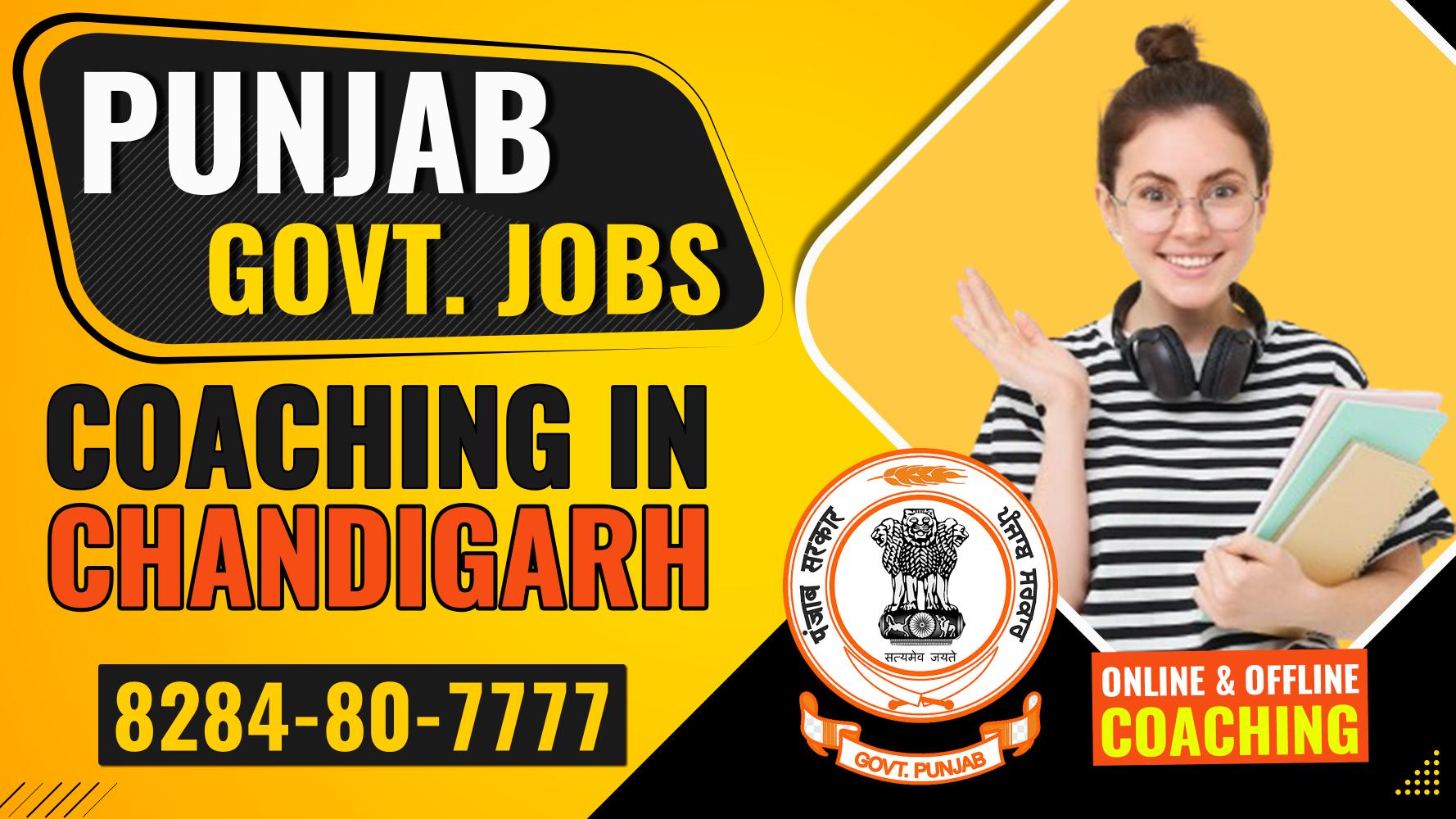 Punjab govt jobs coaching in Chandigarh