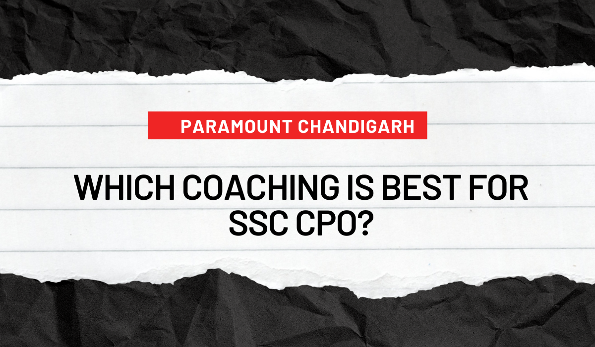 Which Coaching is Best for SSC CPO?