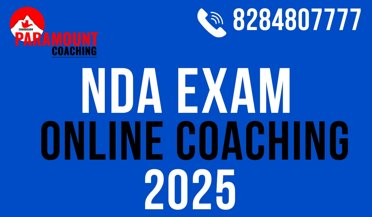 NDA Exam Online Coaching 2025